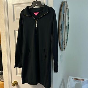 Black Lilly Pulitzer Beach Dress